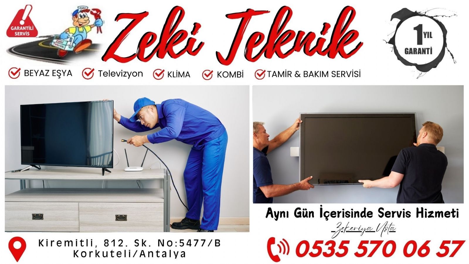 Korkuteli Televizyon Tamircisi